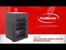 SnoMaster Beverage Cooler 100L Sub-Zero Under-Counter SM-130F-2