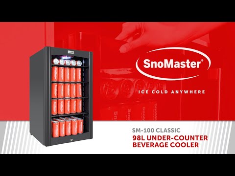 SnoMaster Beverage Cooler 98L Classic Under-Counter SM-100CLASSIC - 0