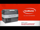 SnoMaster Portable Fridge/Freezer 36.5L Plastic DC + 220V Power Adapter-6
