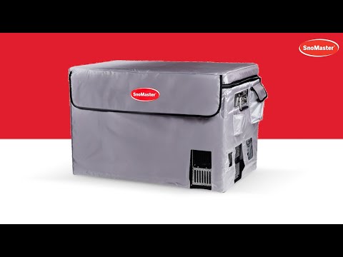 SnoMaster Portable Fridge/Freezer 42L Single Compartment AC/DC S/Steel - 0