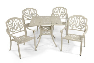 Anray 4 Seater Protea with 90cm Patio Table Set SQUARE