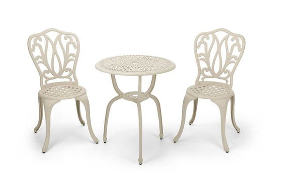 Anray 2 Seater Lisa with 60cm Table Patio Set - Sand Beige