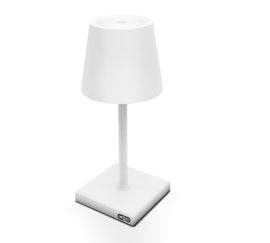 Image of a CASA CALORE Roma Rechargeable LED Table Lamp - White 1